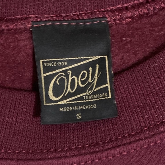 OBEY Crew Neck Sweater - Picture 6 of 7